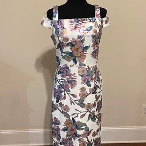 Lite muti color dress lavender green white